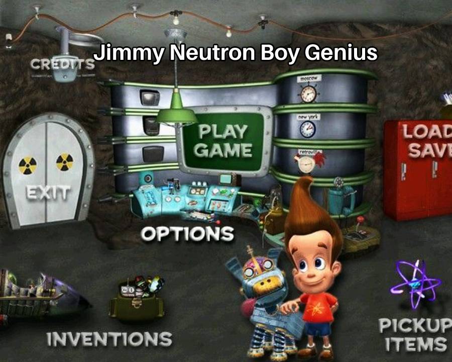 jimmy neutron boy genius pc game