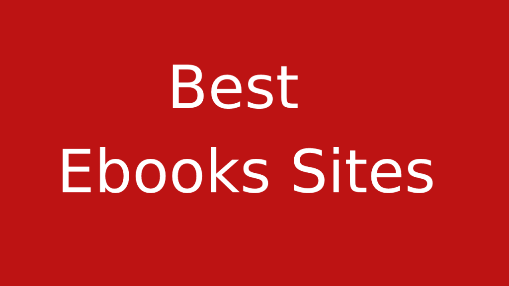 best ebook sites