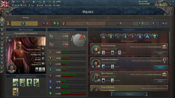 Victoria 3: Voice of the People